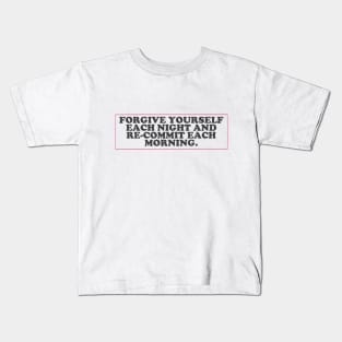 forgive yourself Kids T-Shirt